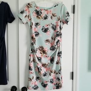 Pink Blush maternity dress